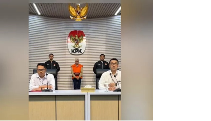 Donna, Ketua Kadin Kaltim resmi ditahan oleh KPK atas kasus suap dan tindak pidana korupsi atas perizinan tambang Batu Bara.