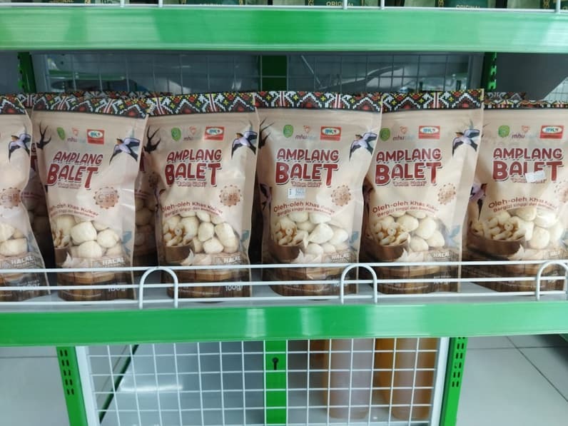 Amplang Balet dari Desa Teluk Dalam (Istimewa)