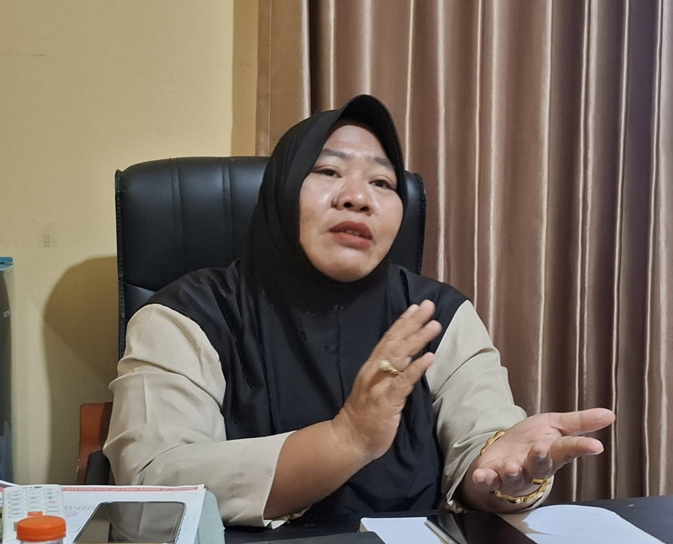 Kepala Desa Loa Ulung, Hermi Kuaria (Istimewa)