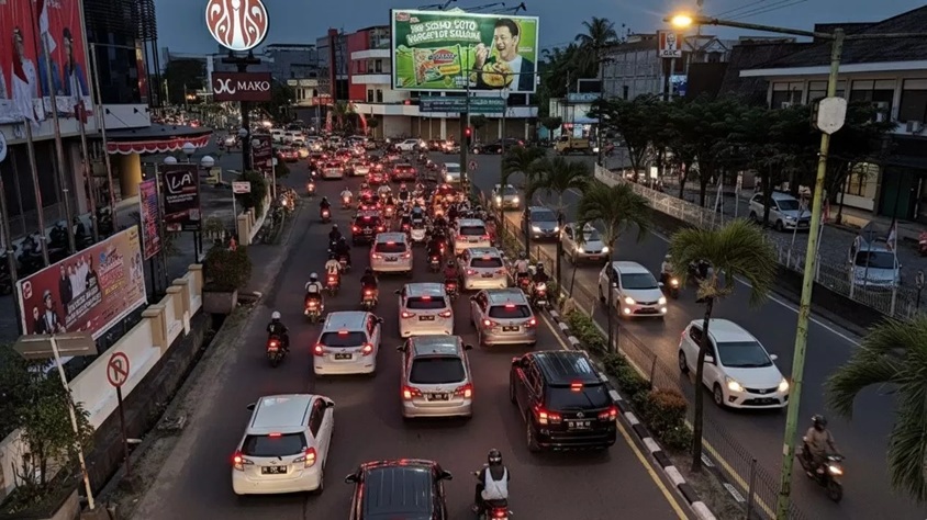 Salah satu sudut kota Tarakan.