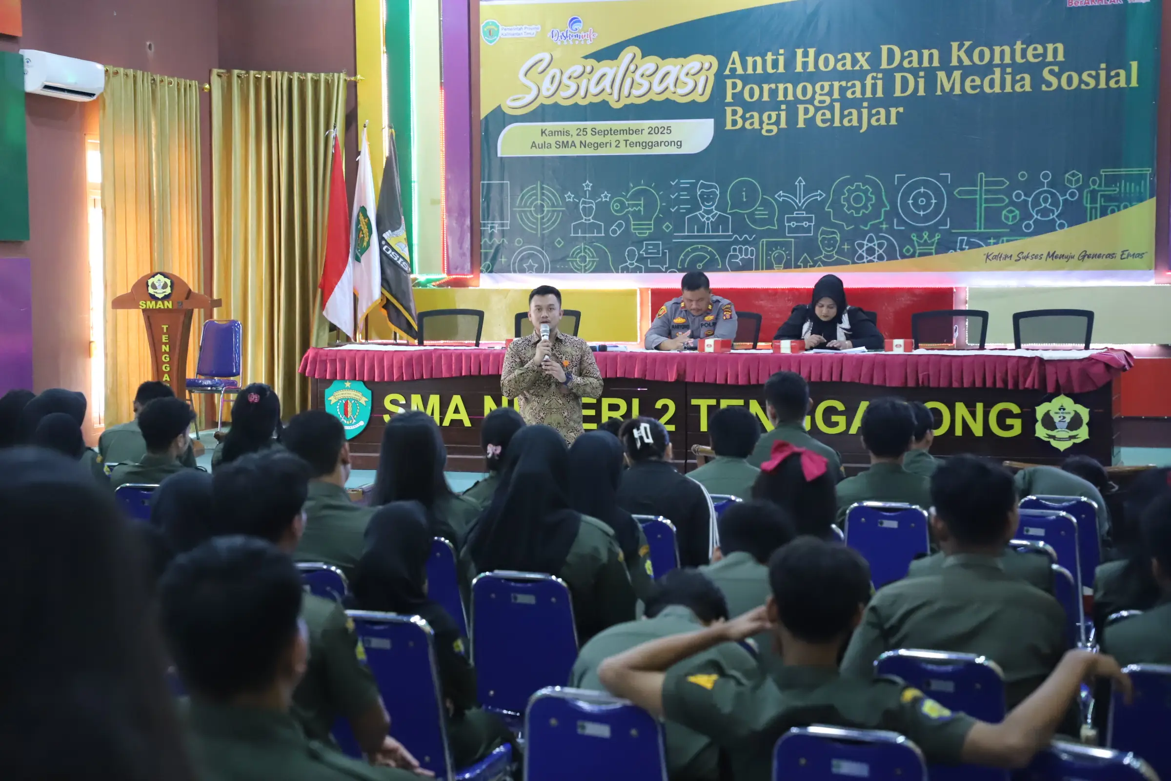 Penelaah Teknis Kebijakan Diskominfo Kaltim, Dafa Ezra