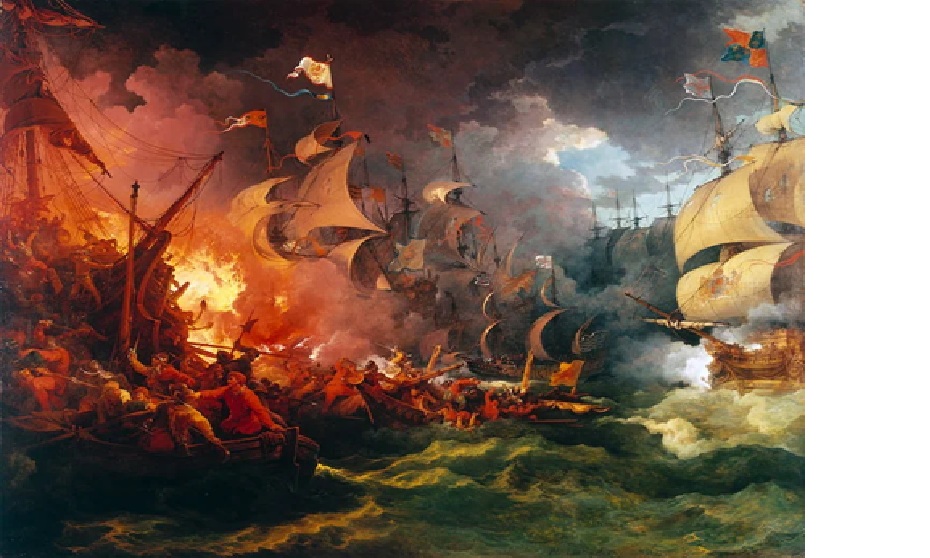 Lukisan karya Philip James de Loutherbourg