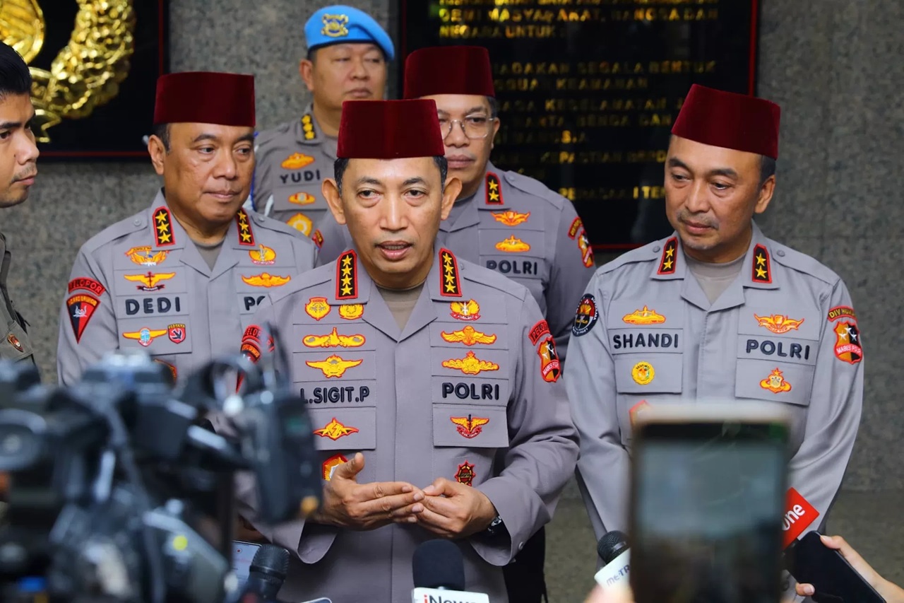Kapolri Listyo Sigit Prabowo. (Mabes Polri)