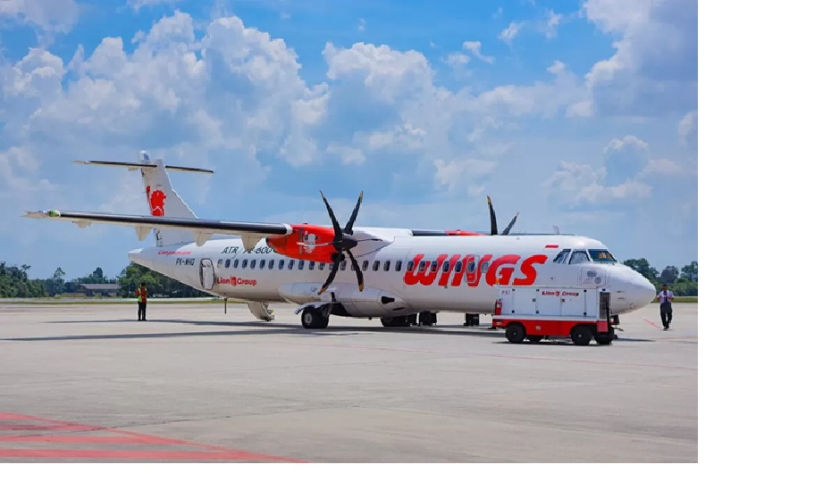 RUTE BARU:Wings Air melayani rute Banjarbaru-Samarinda PP setiap hari mulai 3 Oktober 2025. (Foto: Wings Air)