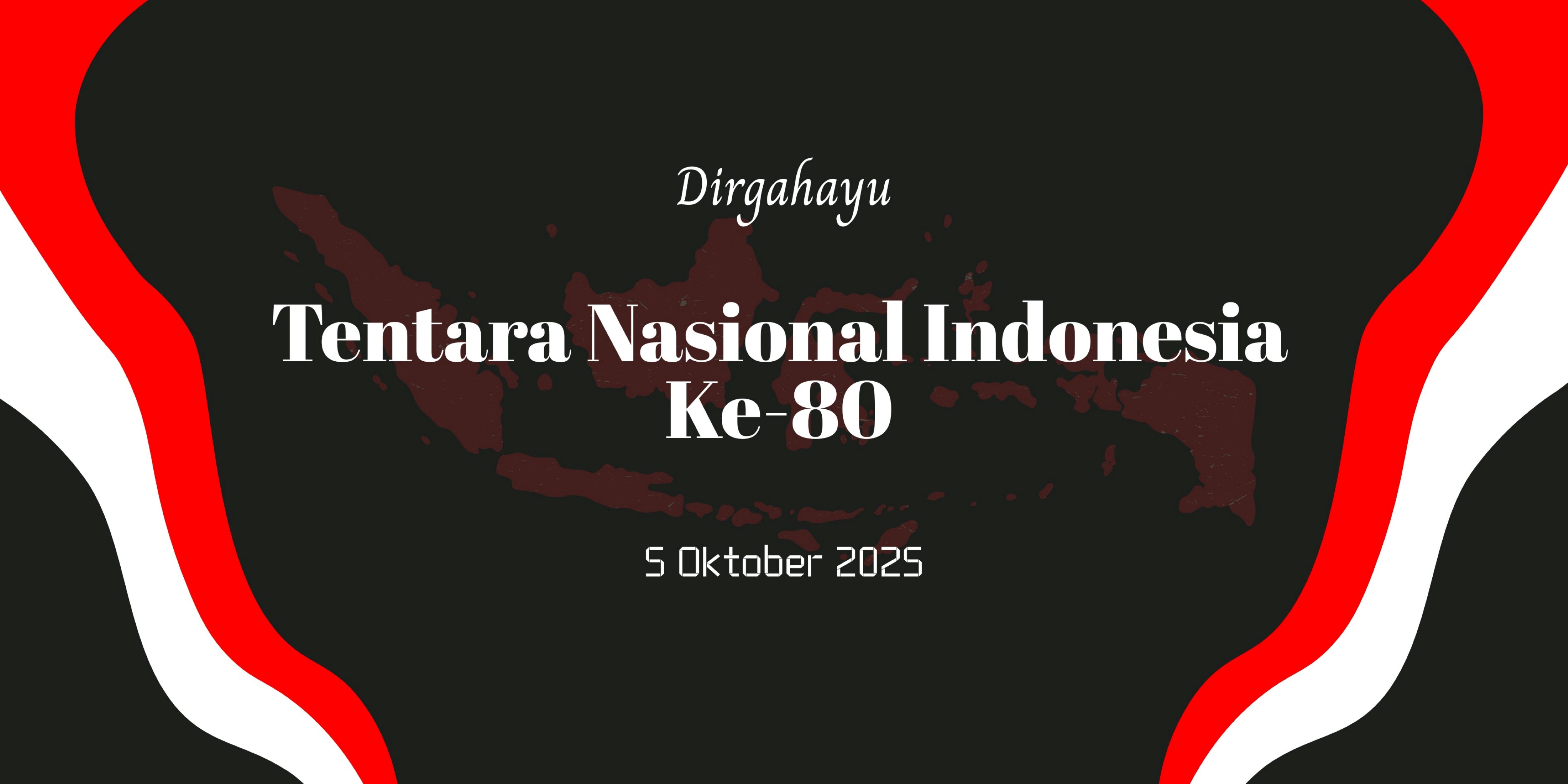Caption HUT TNI Ke 80.
