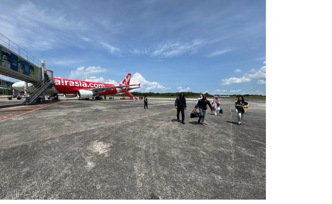 Pemkot Tarakan berharap AirAsia kedepannya bisa membuka rute internasional dari Bandara Internasional Juwata Tarakan