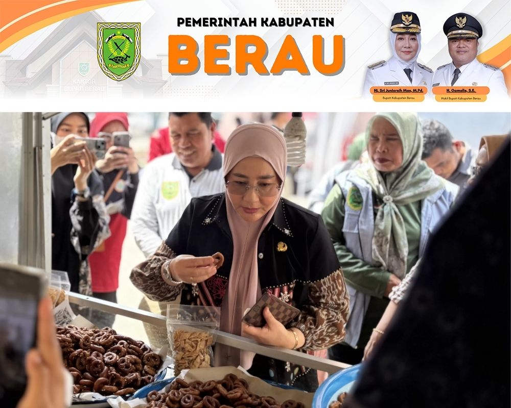 BERI PENDAMPINGAN: Pemkab Berau akan terus mendampingi UMKM untuk naik kelas, salah satunya dengan inovasi kemasan yang menarik.