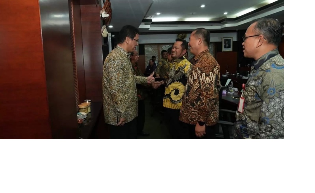 Rudy Masud bertemu dengan Menteri Keuangan Purbaya untuk membahas terkait rencana pemotongan DBH oleh pemerintah ke daerah.