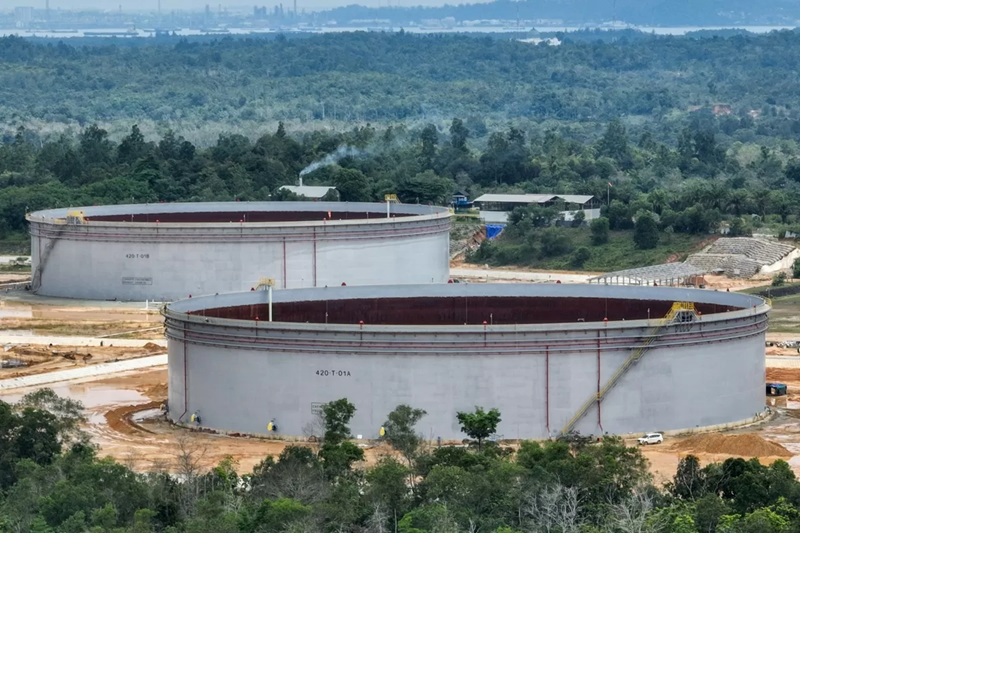 Tangki minyak raksasa Lawe-Lawe. (dok. KPI)