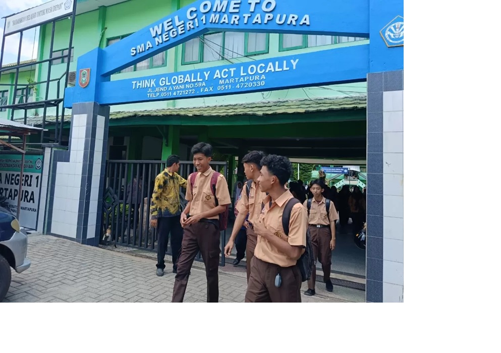 Salah satu sekolah yang siswanya terdampak keracunan MBG.