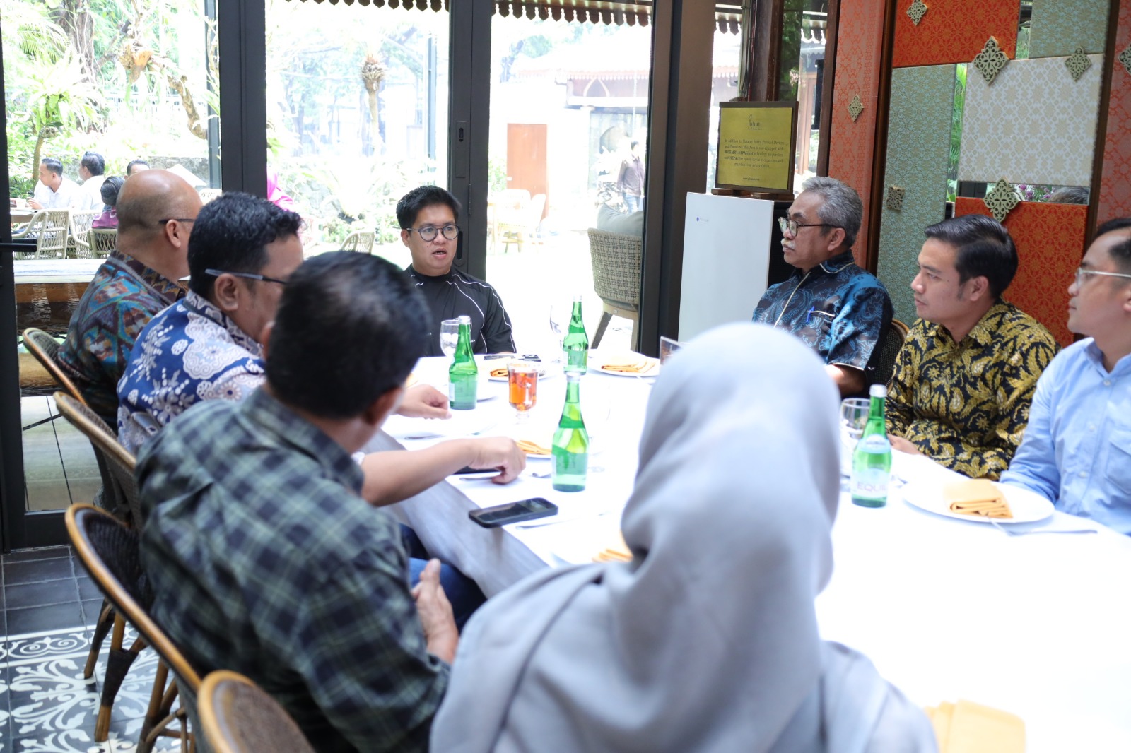 Pertemuan Wakil Bupati Kukar Rendi Solihin bersama PT Nirwana Wasti Pratama dan PT Nusantara Sejahtera Raya (Ist/Prokom Kukar)