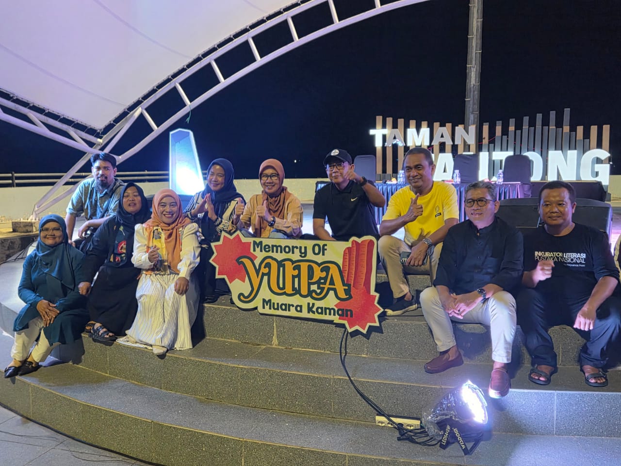 Konferensi pers Memory of Yupa yang dilaksanakan Diarpus Kukar untuk Memori Kolektif Bangsa (Elmo/Prokal.co)