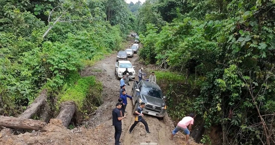 Jalur Sotek - Bondan ditembuskan, imbasnya untuk menuju Kubar melalui PPU kini hanya 1,5 jam saja.