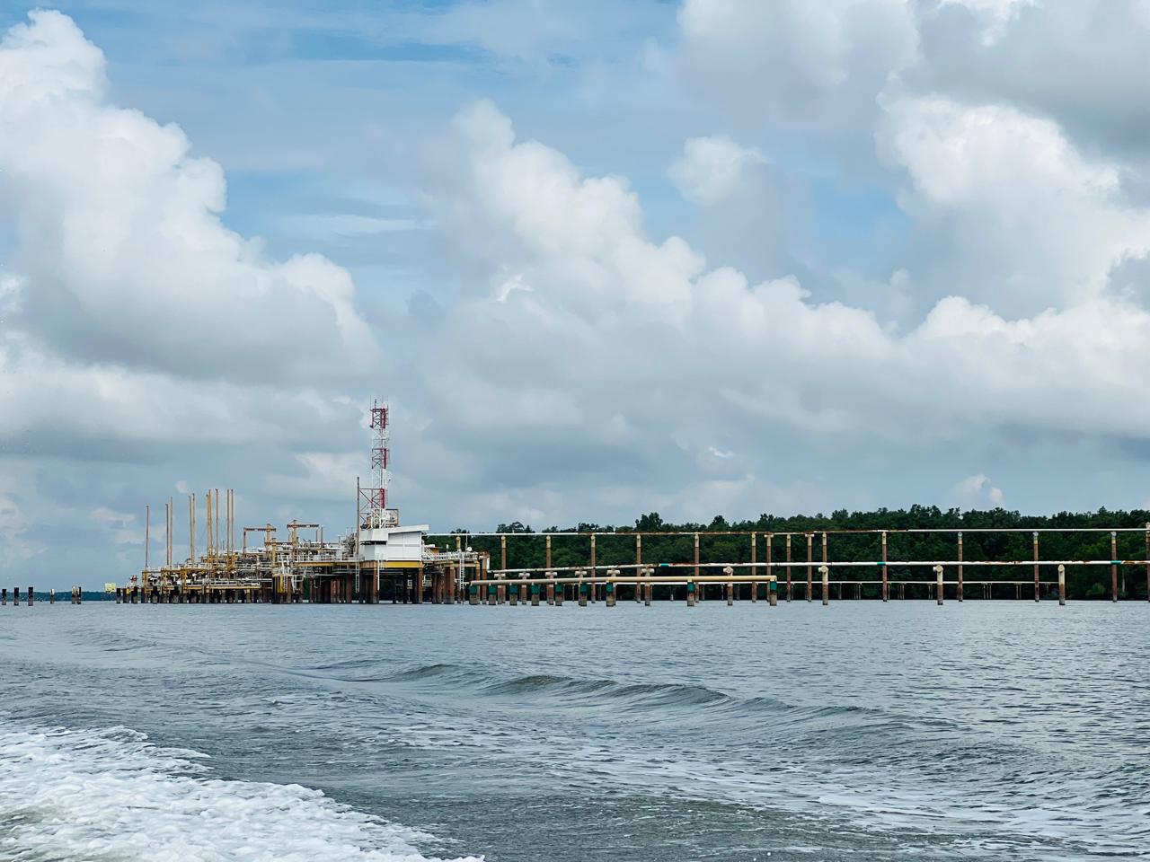 Salah satu unit kerja PHM di Delta Mahakam.