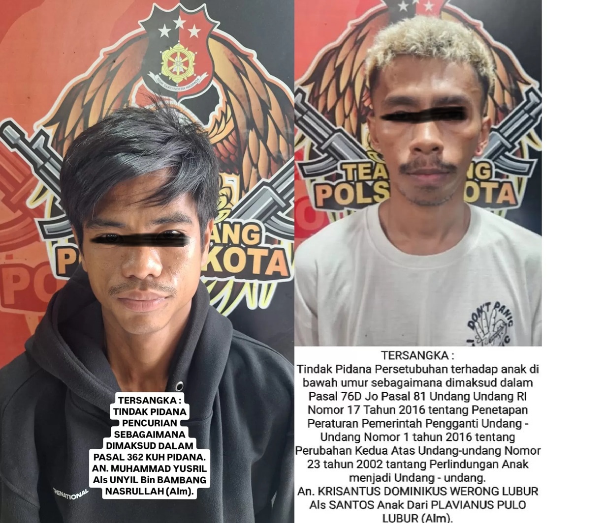 Dua tahanan yang terdeteksi ada di Loa Janan.