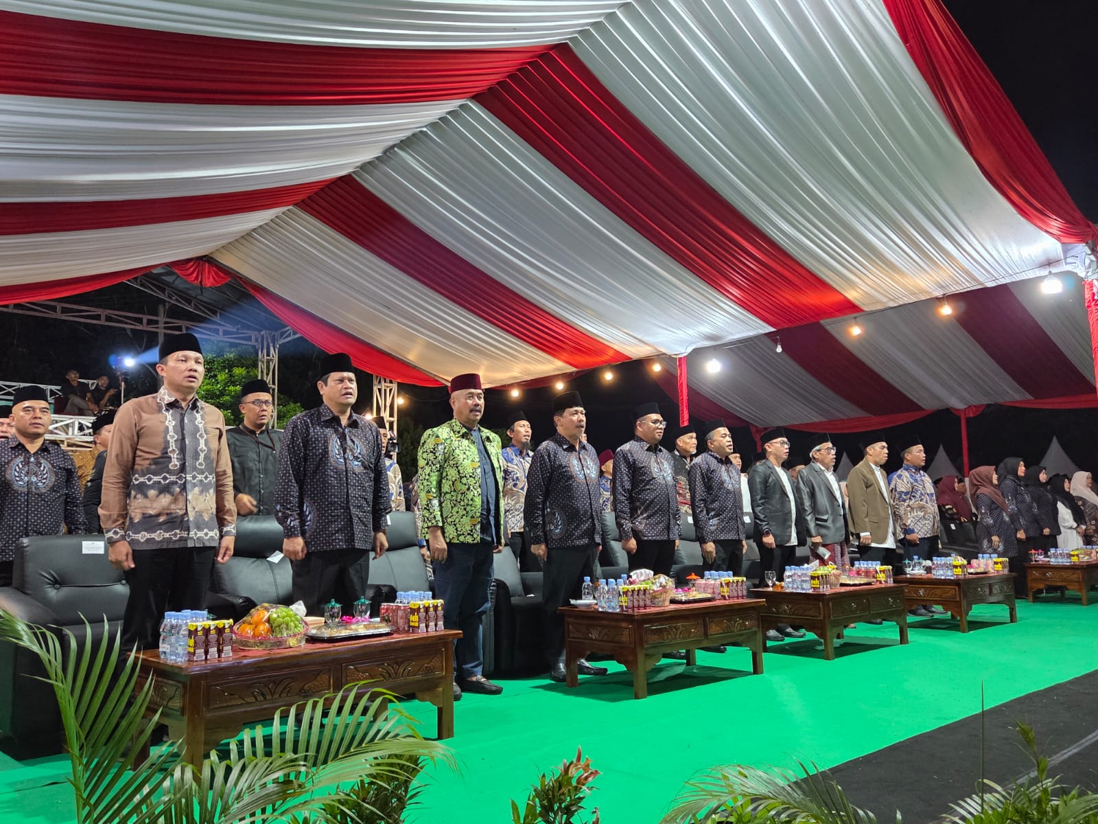 Ketua DPRD Kukar Ahmad Yani menghadiri pembukaan MTQ ke-46 tingkat kabupaten di Tenggarong (Elmo/Prokal.co)