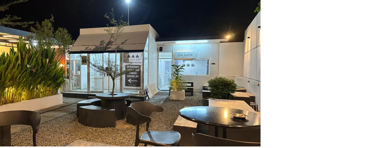 Ilustrasi cafe di Tarakan.