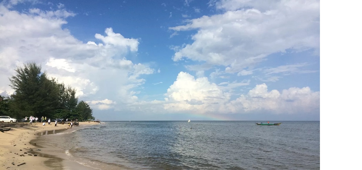 Pemandangan kawasan Pantai Ujung Pandaran, salah satu destinasi andalan pariwasata di Kotim. (dok.radarsampit)