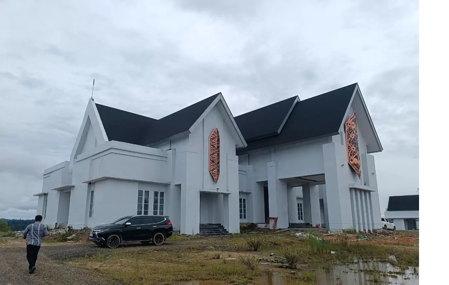 Rumah jabatan Gubernur Kaltara.