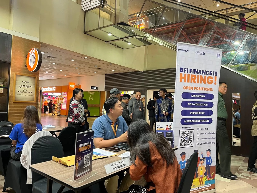 Suasana Job Fair hari pertama di SCP, Kamis (30/10/2025). (MELI/SAPOS)