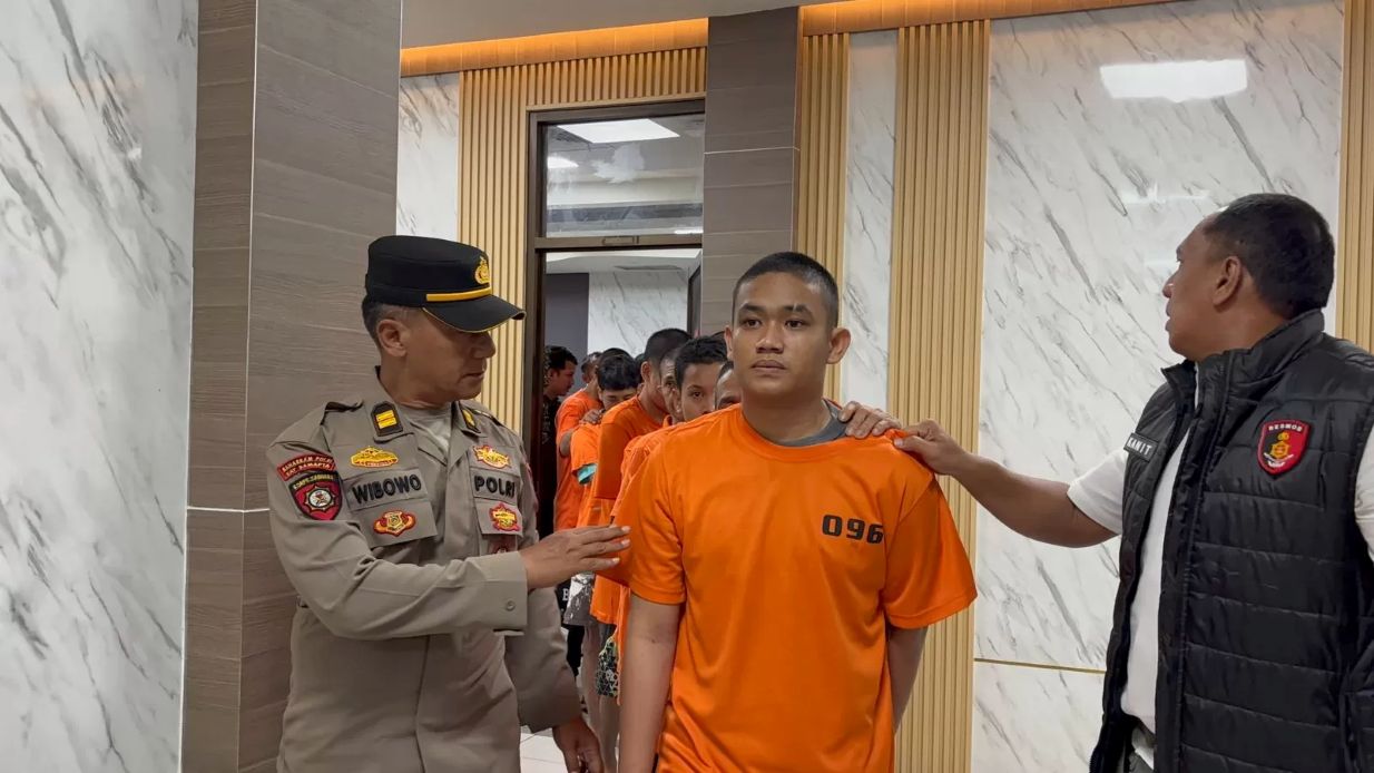 15 tahanan yang kabur ditangkap kembali.