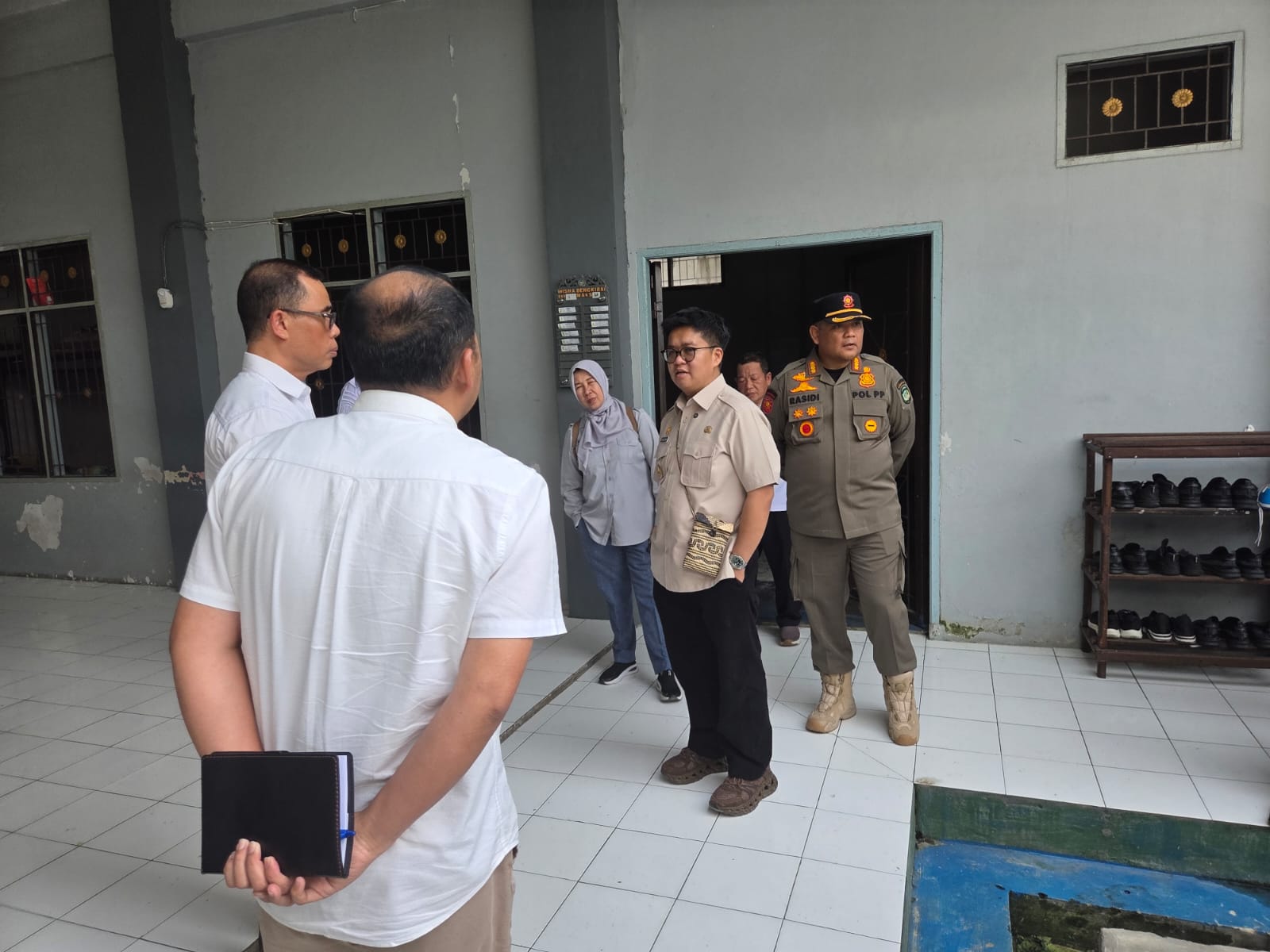 Kunjungan Wakil Bupati Kukar Rendi Solihin di LPKA Kelas II Tenggarong (Elmo/Prokal.co)