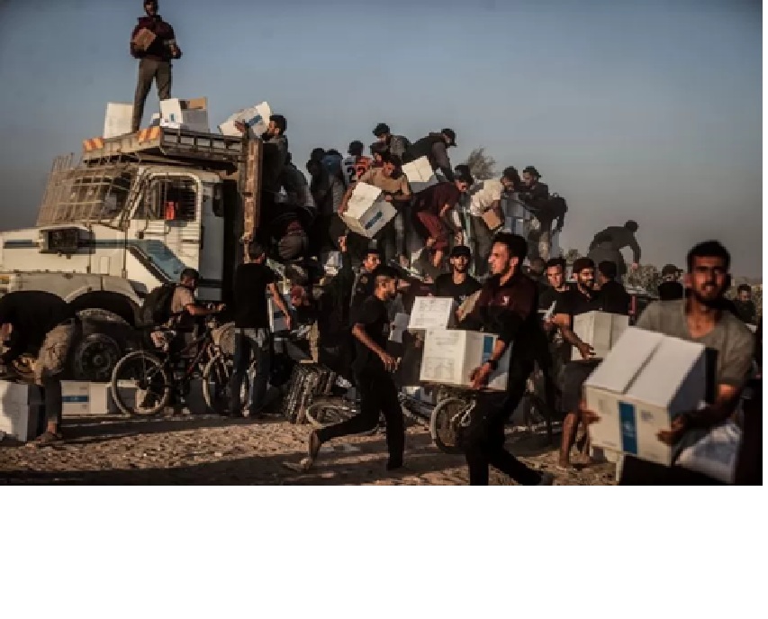 Bantuan kemanusiaan semakin dibutuhkan warga Gaza, Palestina. (Al-Jazeera).