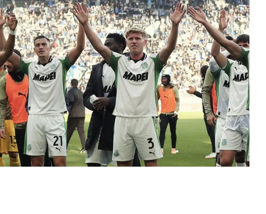 Jay Idzes bawa Sassuolo menang di kandang Atalanta. (ig sassuolocalcio)