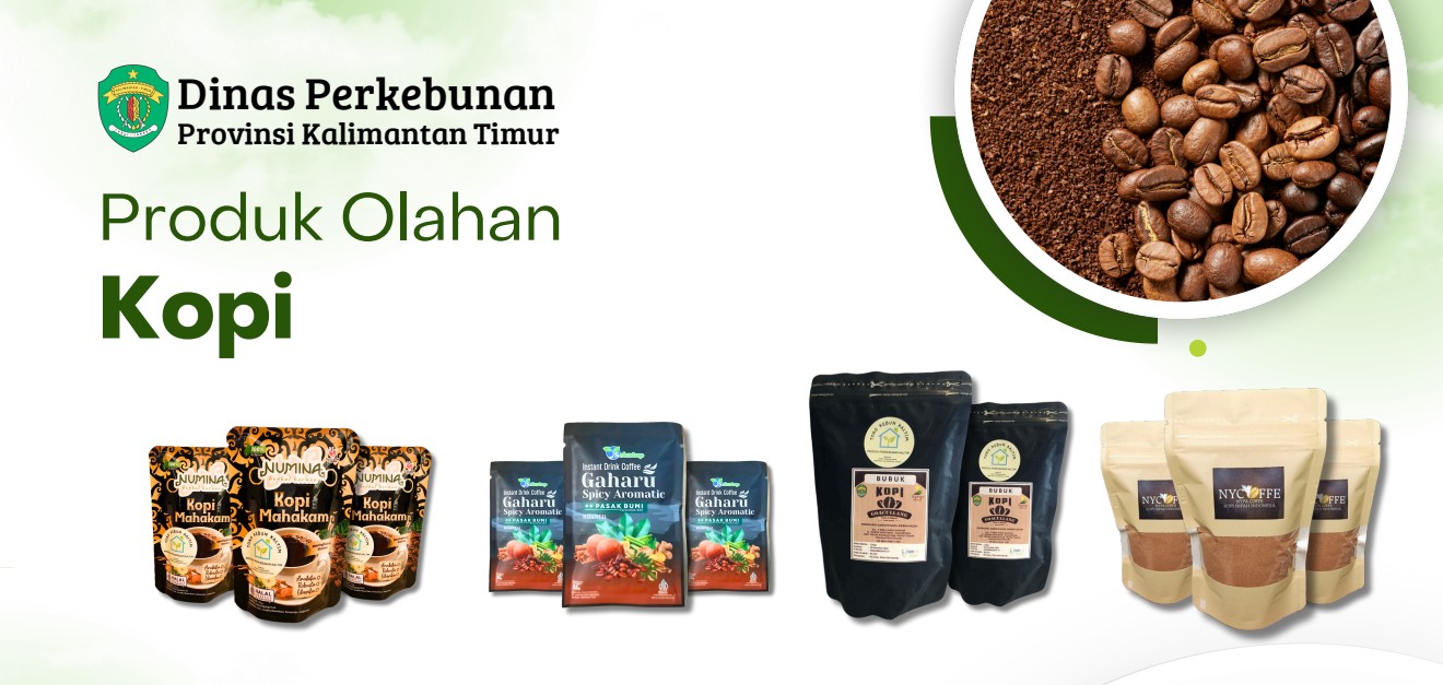 Produk olahan kopi.