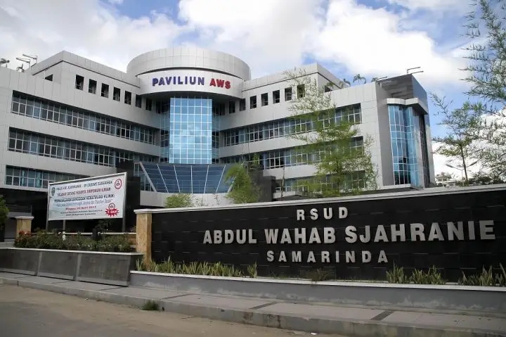 RSUD AW Sjahranie.