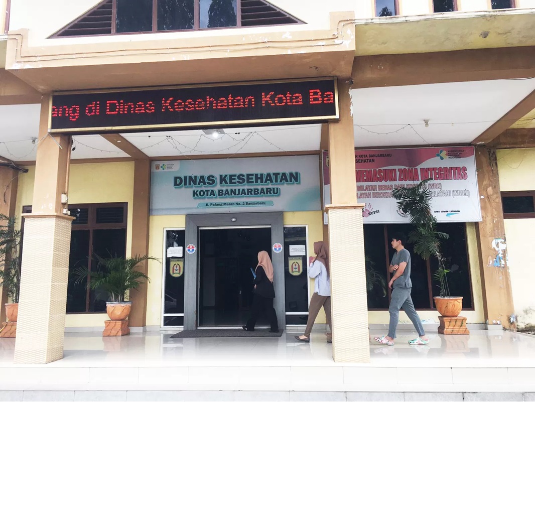 Kantor Dinkes Banjarbaru.