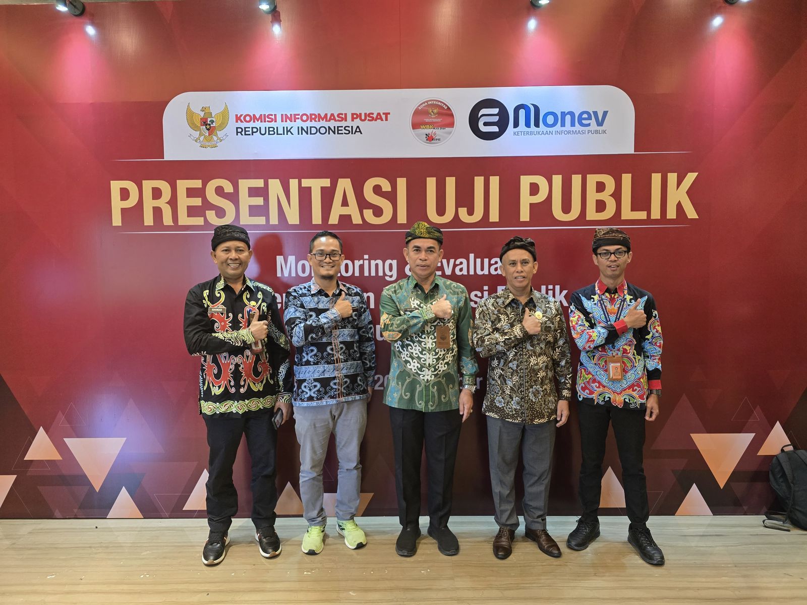 Pj. Sekprov dan Kadis KISP Hadiri Monev KIP Tahun 2025 di Jakarta.