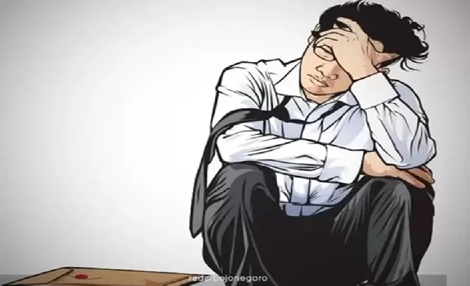 Ilustrasi pencari kerja