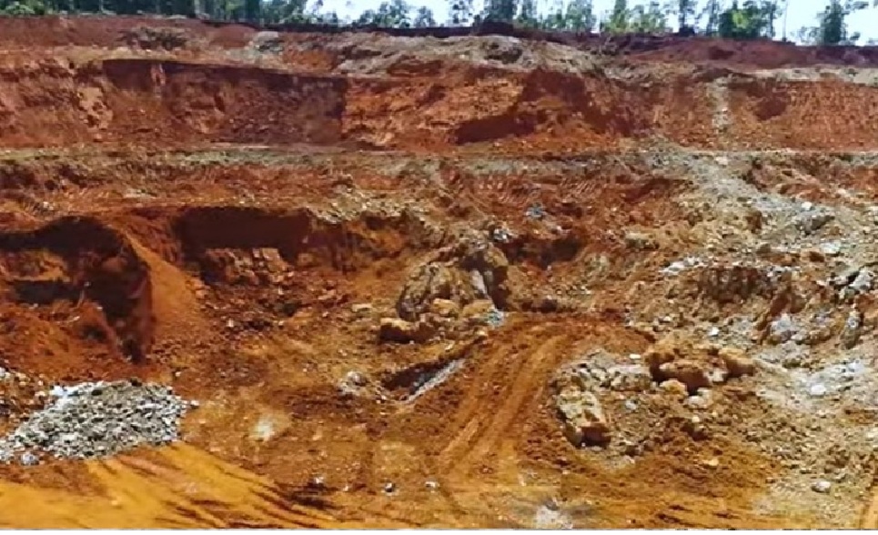 Ilustrasi tambang nikel.