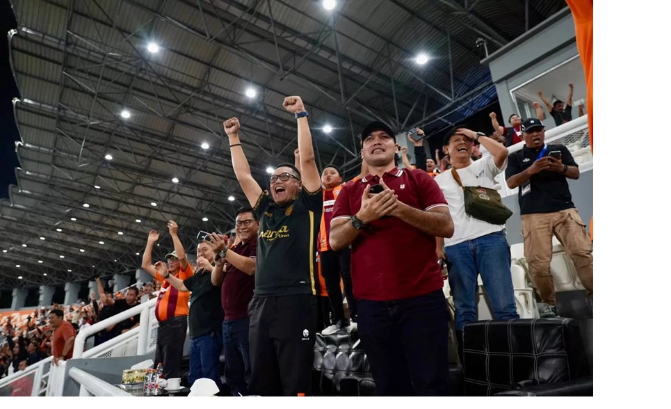 Menang 1-0 atas tamunya Madura United, membuat Wakil Gubernur Kaltim, Seno Aji optimistis Borneo FC bisa meraih gelar juara.