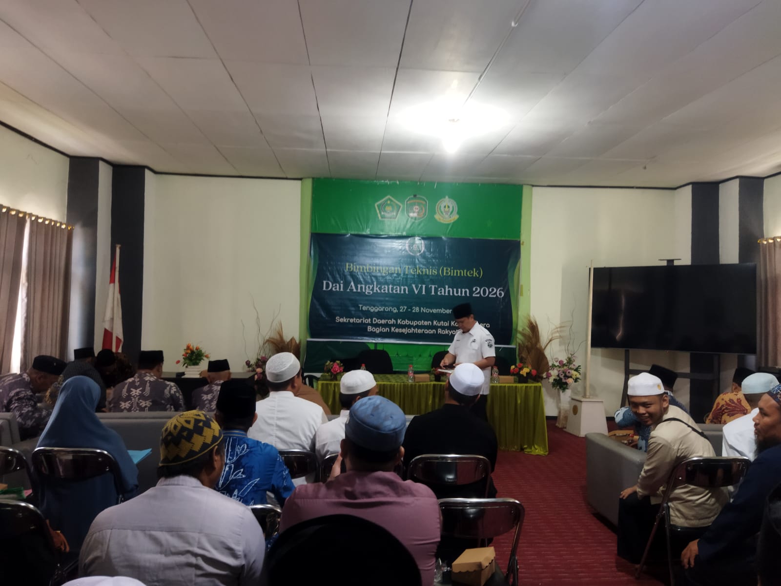 Seleksi Da&rsquo;i Angkatan VI Pemkab Kukar di Sekretariat LPTQ Kukar (Elmo/Prokal.co)