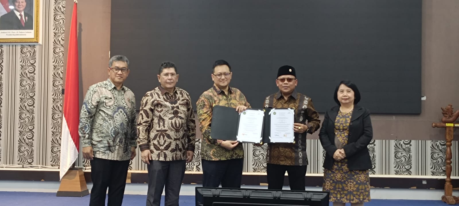 Diskusi Bersama Badan Bank Tanah, Akademisi Universitas Mulawarman, dan Bapenda Provinsi Kalimantan Timur dengan tema &ldquo;Optimalisasi Pemanfaatan Tanah untuk Kepentingan Pembangunan Berkelanjutan&rdquo;.