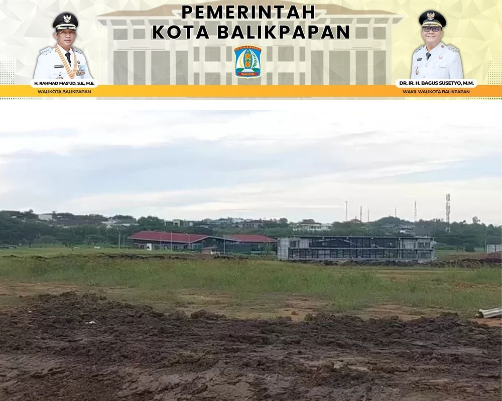 Lahan di kawasan Grand City, Balikpapan Utara yang disiapkan untuk pembangunan sekolah terpadu mulai tahun anggaran 2026. (Mella)