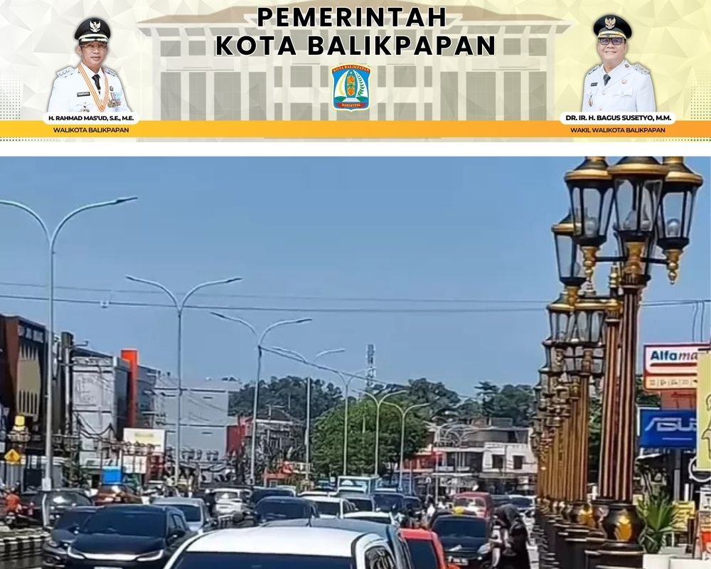 Sudut Jalan MT Haryono Balikpapan.