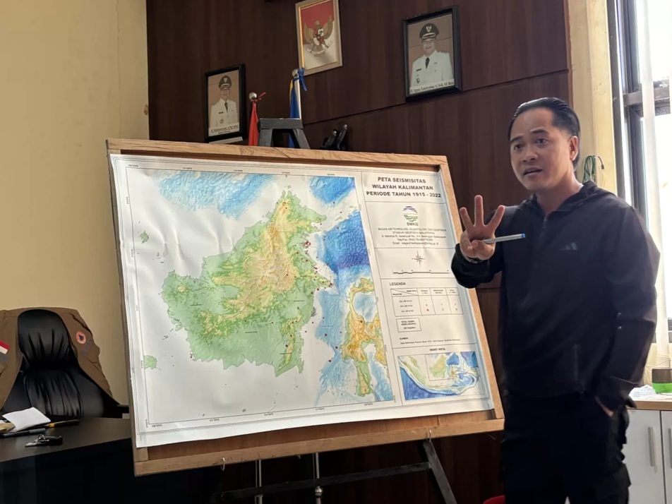 Kabid Kedaruratan dan Logistik BPBD Berau, Nofian Hidayat. (IZZA/BP)