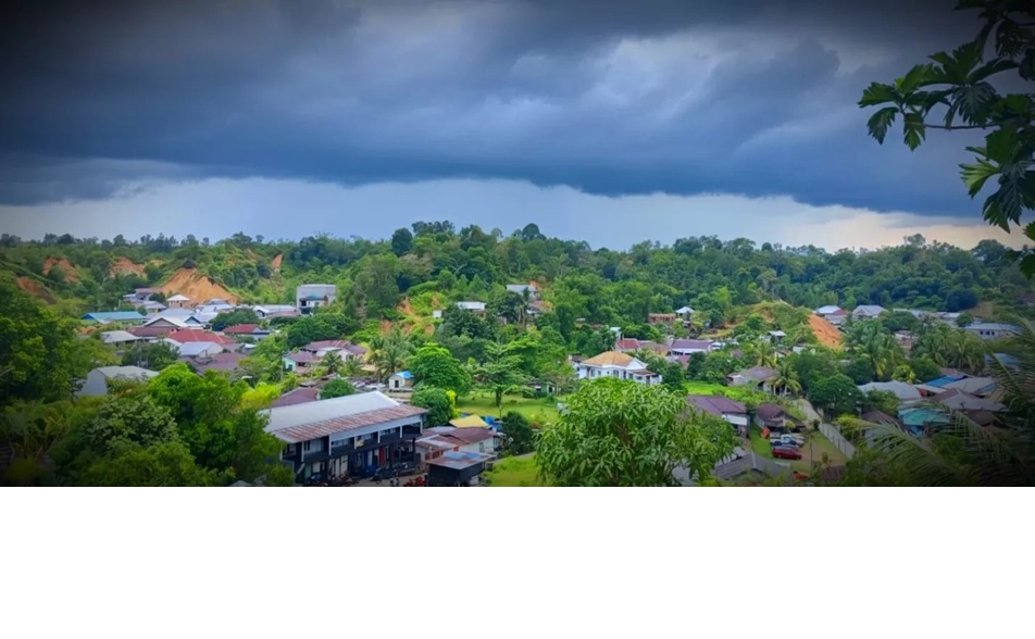 Bibit Siklon 93W berdampak tidak langsung ke Kaltara, hujan sedang hingga lebat wajib diwaspadai.