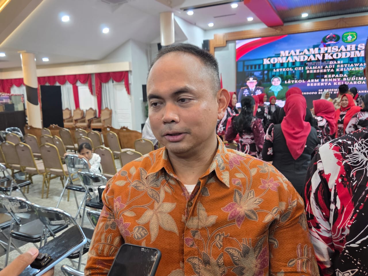 Dandim 0906 Kukar, Letkol Arm Benny Budiman (Elmo/Prokal.co)
