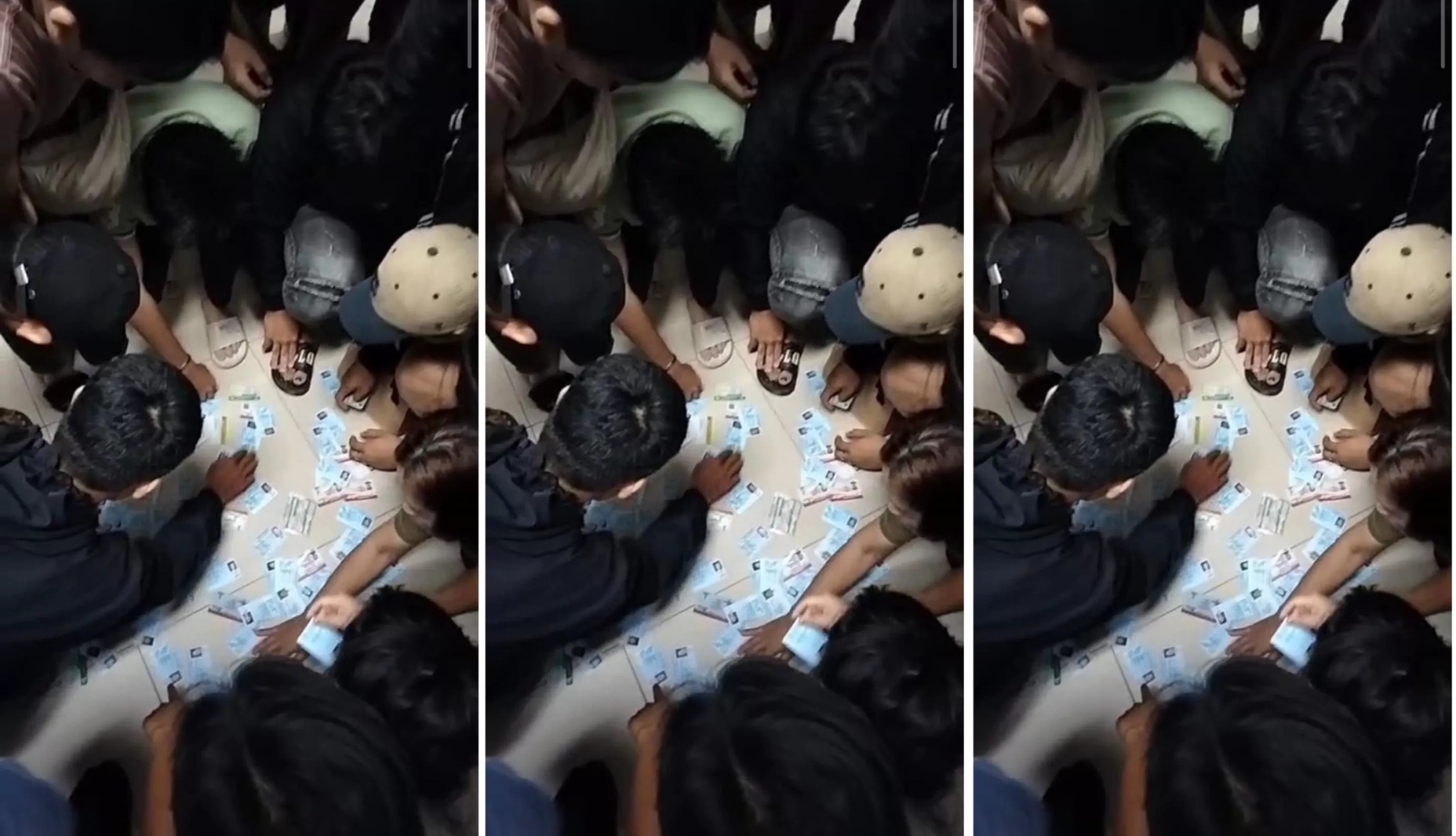 Warga Krayan saat undi KTP di bandara Juwata Tarakan. (DOKUMENTASI WARGA)