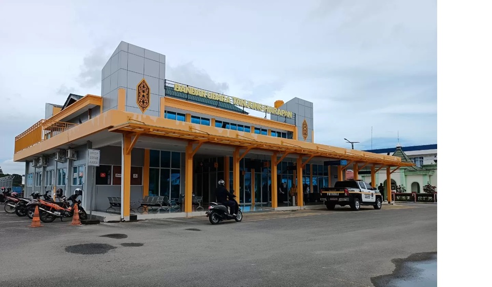Bandara Tanjung Harapan, Tanjung Selor. Rencananya ke depan di Tanjung Selor juga akan dibangun bandara hijau FOTO: IWAN K/RADAR TARAKAN