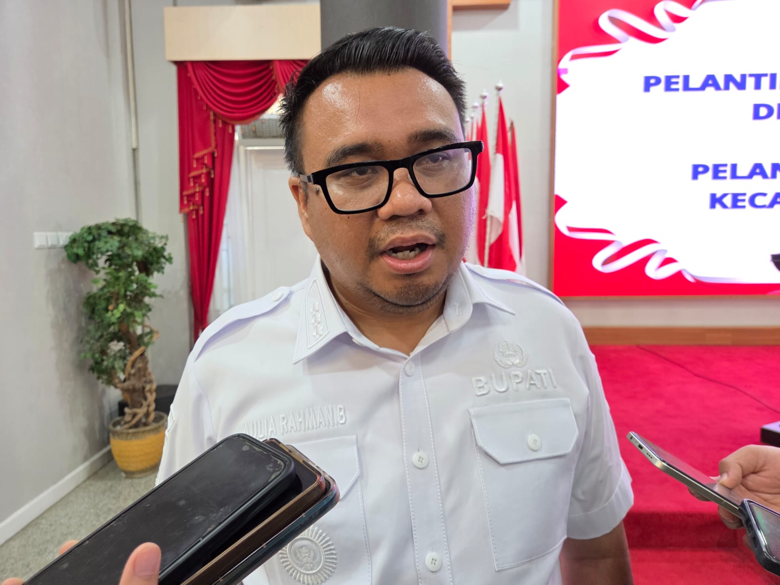 Bupati Kukar, Aulia Rahman Basri (Elmo/Prokal.co)