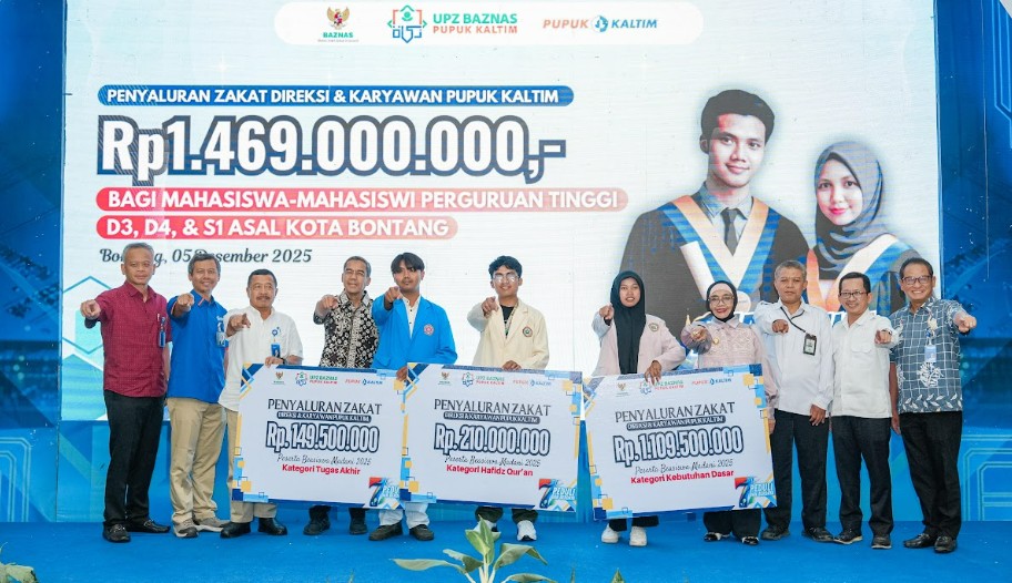 Beasiswa Madani tahun ini disalurkan kepada 317 penerima, dari 476 pendaftar dengan total nilai Rp1,46 miliar.