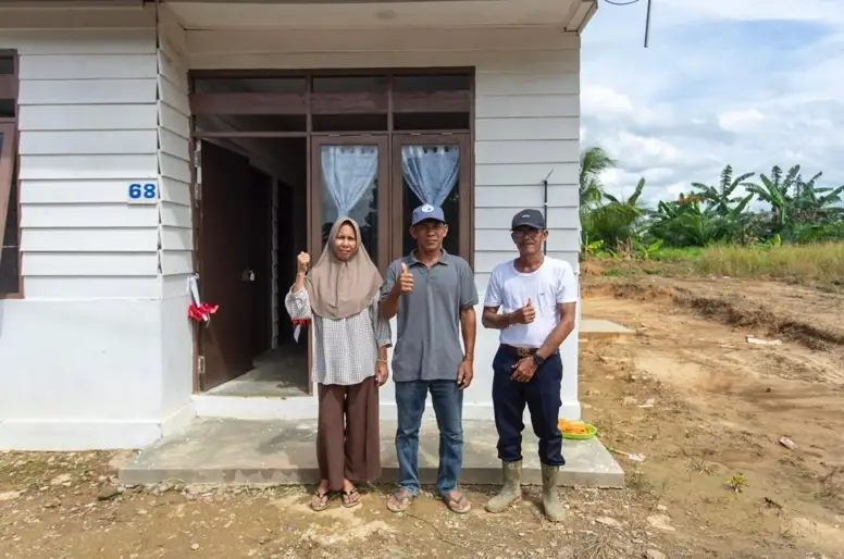 Transmigrasi lokal di Keladen.