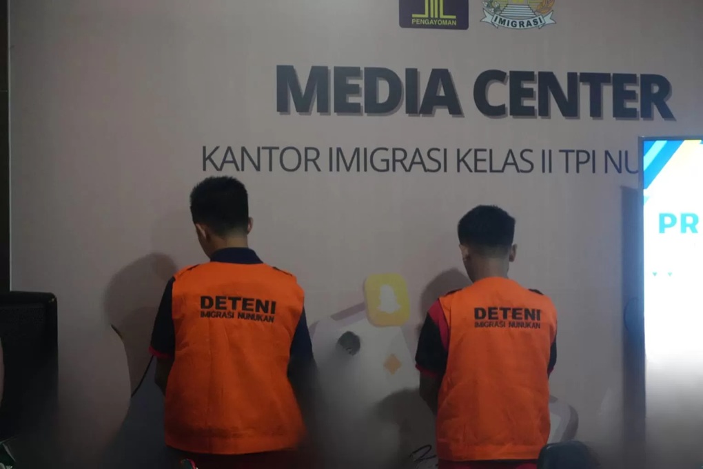 Dua warga negara Malaysia diamankan Imigrasi Nunukan atas perkara percobaan penyelundupan manusia. (DOK IMIGRASI NUNUKAN)