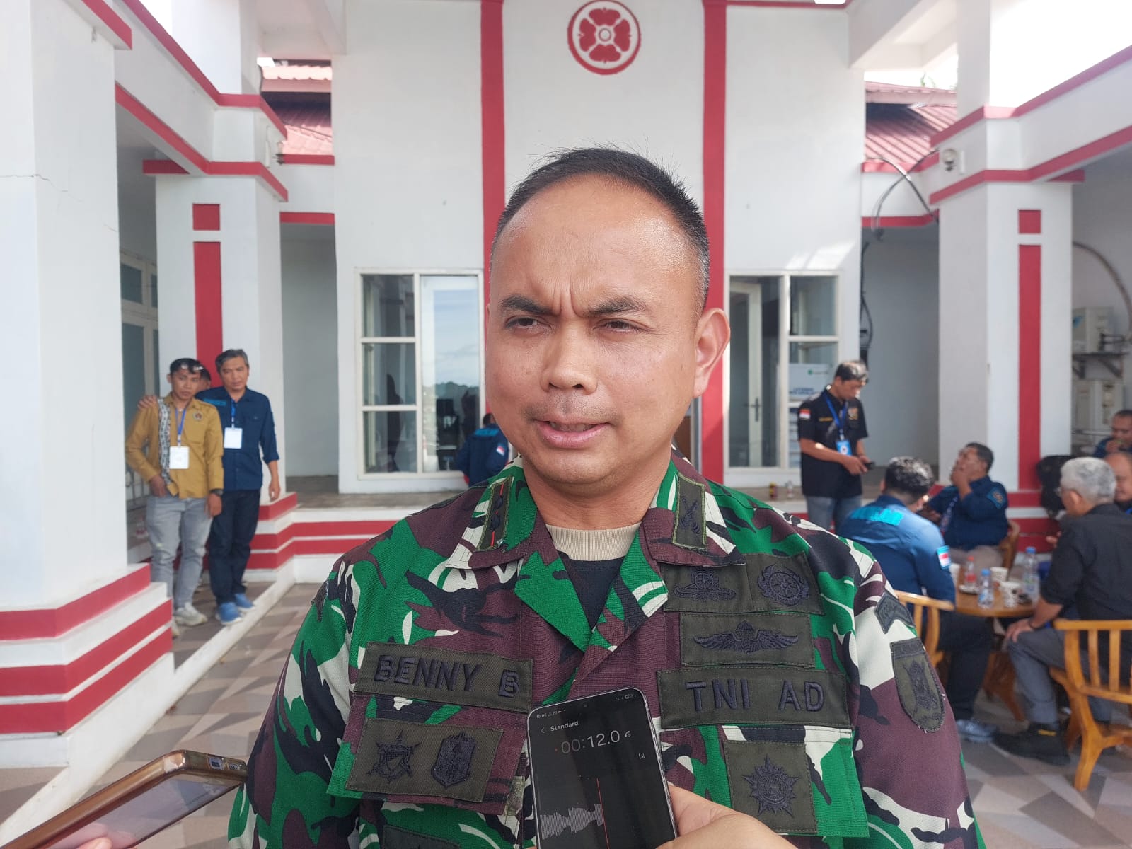Dandim 0906/KKR, Letkol Arm Benny Budiman (Elmo/Prokal.co)