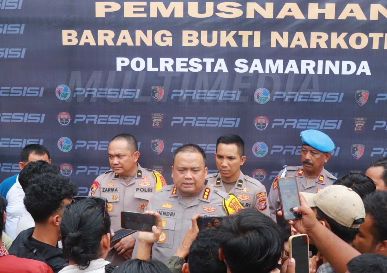 Kapolres Samarinda Kombes Pol Hendri Umar